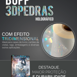 Bobina bopp 3d para termolaminadora