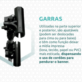 Porta-banner com tripe